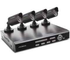 CCCTV KIT DVR DE 8 Canales - PCB-DVR9008K - 8 Canales de audio, 6 Cam. Y Cables c/disco 500GB PCBOX