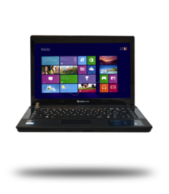 Notebook Eurocase SELENE II - Intel Core I7 4GB DDR3 500GB 14" W8 - Ultraslim