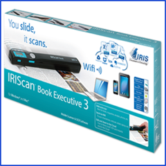 Iris Scan Book 3 Escaner móvil inalámbrico Cod. 11679 - DURTOM