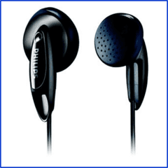 Auriculares intrauditivos Negro PHILIPS