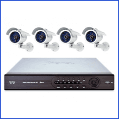 Kit de Seguridad de 4 cámaras y DVR de 8CH SIERA - comprar online