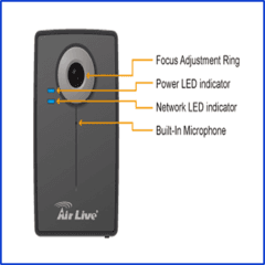 CAMARA IP M-JPEG/MPEG4 AIRLIVE WIRELESS N 150MBP - comprar online