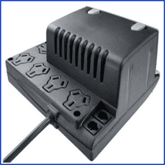 Estabilizador Concept 1000VA. 5 salidas 220V Negro TRV - tienda online