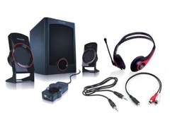 Combo Gaming Parlantes + Auricular M-371GC MICROLAB