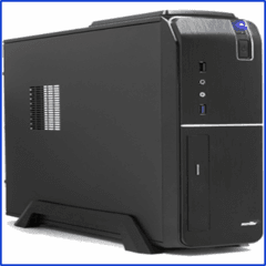 Gab Mid Tower M-ATX 450W 1 USB 2.0 1 USB 3.0 SENTEY