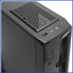 Gab Mid Tower Micro ATX 450W 1 USB 2.0 1 USB 3.0 SENTEY - comprar online