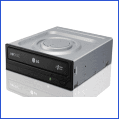 Grabadora DVD interna 24x SATA Black LG - comprar online