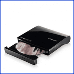 Grabadora DVD externa 8x Slim Negra SAMSUNG - comprar online