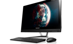 AIO 19.5 LENOVO C260 J1800 (PN:57327843) 2GB, 500GB, 19,5", W8, NEGRA - tienda online