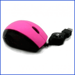 Mouse Optico Eurocase Eumo-124/N Rosa