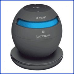 Parlante portátil buetooth BitBox Lite 2W Negro X-VIEW