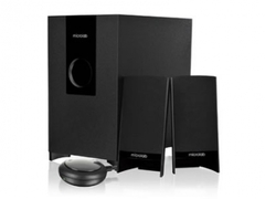 Parlantes 2.1 M-129. 11W RMS MICROLAB