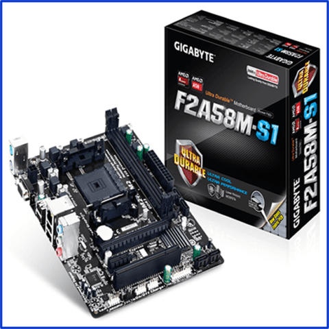 MB GIGABYTE FM2+ GA-F2A58M-S1 M-ATX BOX (MOTHERBOARD)
