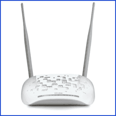 Router Modem Inalámbrico N ADSL2+ a 300Mbps TP-LINK - DURTOM