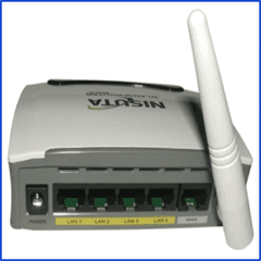 Router inalámbrico 150Mbps AP Client c/repetidor NISUTA - DURTOM