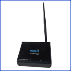 Router inalámbrico N a 150Mbps con funcion repetid NISUTA