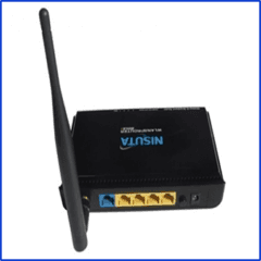 Router inalámbrico N a 150Mbps con funcion repetid NISUTA - comprar online