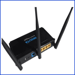 Router inalámbrico N a 300Mbps 3 antenas de 5 dBi NISUTA - comprar online