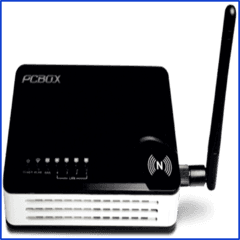 ROUTER WIRELESS N - PCBOX - PR-RW150N - 15'MBPS 4 LAN + 1 WAN - comprar online