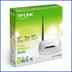 Router inalámbrico N de 150Mbps TL-WR741ND TP-LINK - tienda online