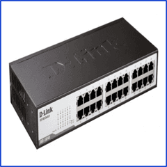 Switch 24 Bocas 10/100 D-Link Des-1024D Rackeable Carcaza Metalica - comprar online