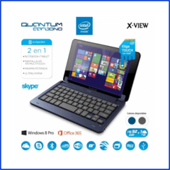 Tablet 8" 2 en 1 Atom QC 16GB W8.1 Azul X-VIEW en internet