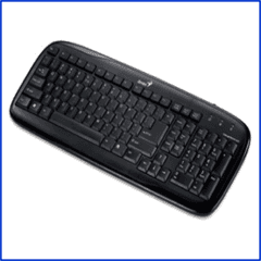 Teclado SlimStar 110 USB GENIUS
