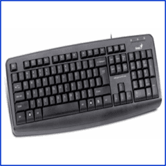 Teclado estándar KB-110X USB GENIUS