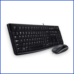Combo Logitech Mk120 Usb Negro (Pn:920-004428)