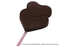 corações de chocolate