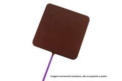 Forma simples para chocolate pirulito quadrado grande na internet