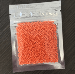 pérola de açúcar laranja
