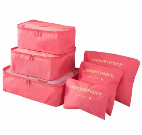 Organizador de Mala Tela Travel - Rosa