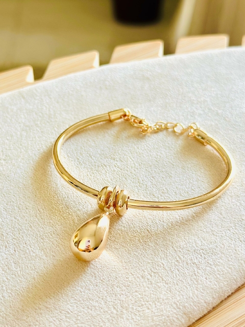 Pulseira Semijoia Dourada Gota - 5215