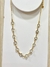 Choker Colar Dourada Esfera Cristal - 4164