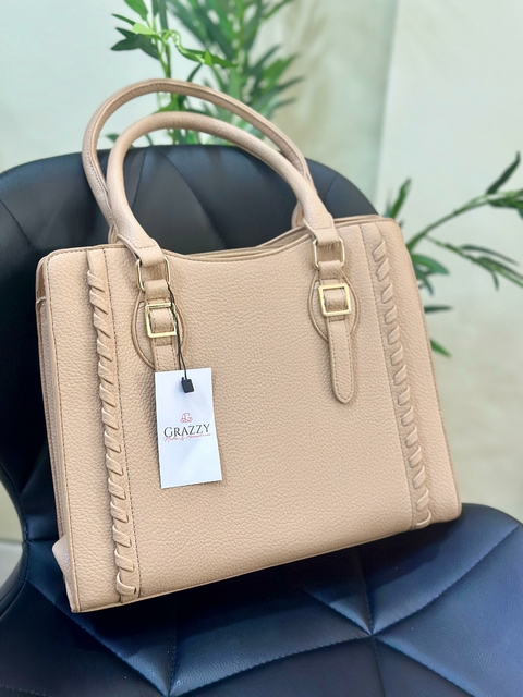 Bolsa Quadrada - Bege 6129