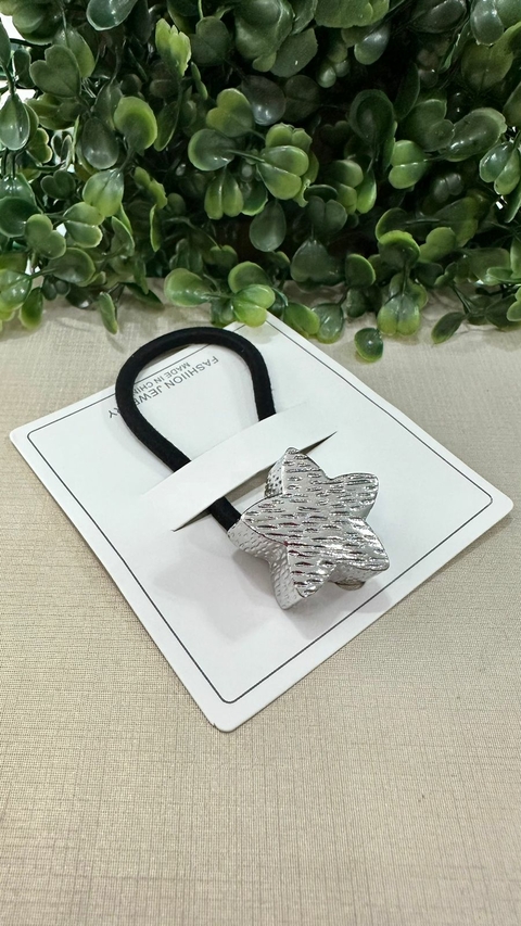 Buchinha Estrela Prata