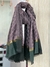 Lenço Pashmina Echarpes Inspiração Grife - Roxo