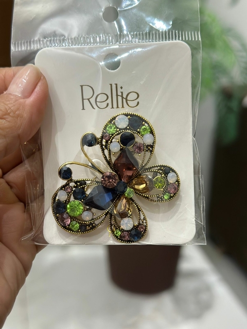 Brochê Borboleta Colorida - 6304