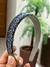 Arco Tiara Cinza Azul - 6301