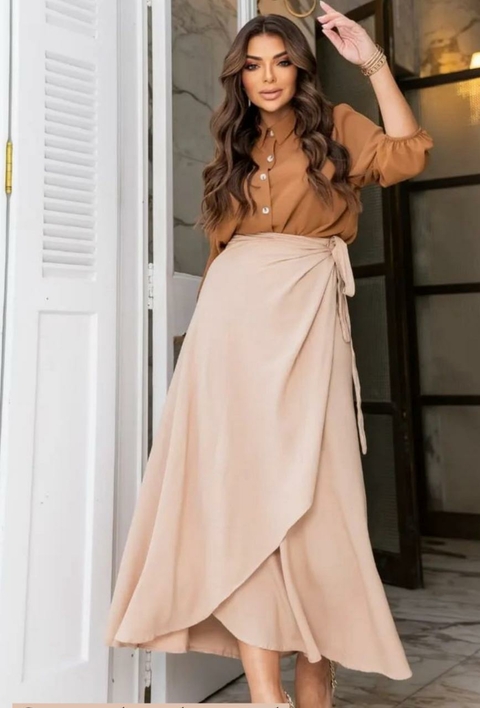 Saia Envelope - Nude