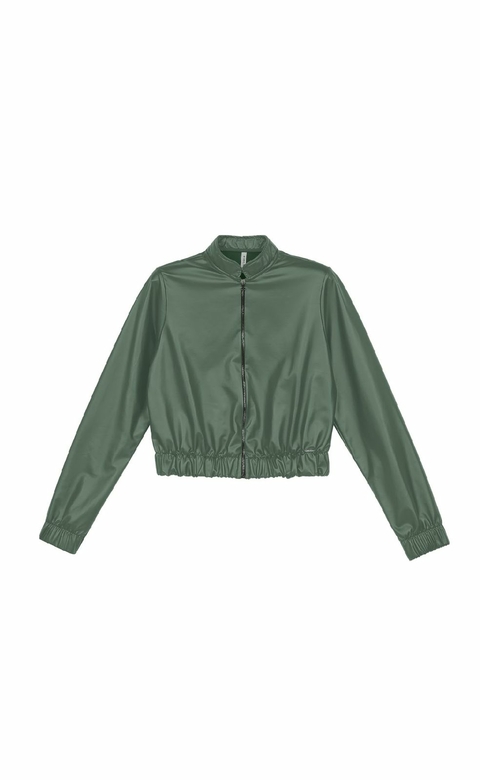 Casaco Feminino Marialícia Courino - Verde 6782