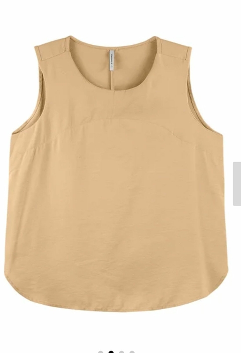 Blusa Regata - Areia 7016