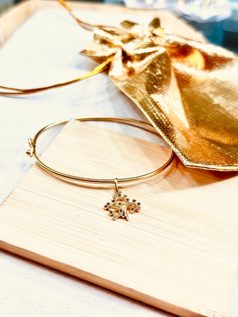 Bracelete Dourado SemiJoia