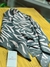 Lenço de Seda Estampado Zebra - Rosa e Cinza 5668