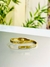 Bracelete Dourado Aço Inoxidável Ponto de Luz - 5930
