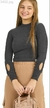 Blusa Segunda Pele Cinza - 6504
