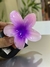 Pregadeira Acrílica Flor 3D - Roxa 5943