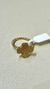 Anel Dourado Trevo Van Cleef Virgínia- 5247