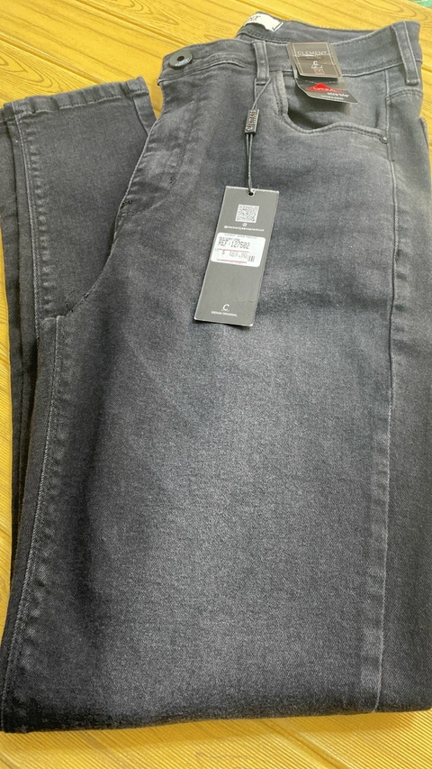 Calça Jeans Clement 127502- Preta 6314